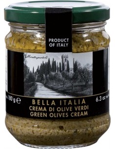 BELLA ITALIA PATE' DI OLIVE VERDI GR. 180